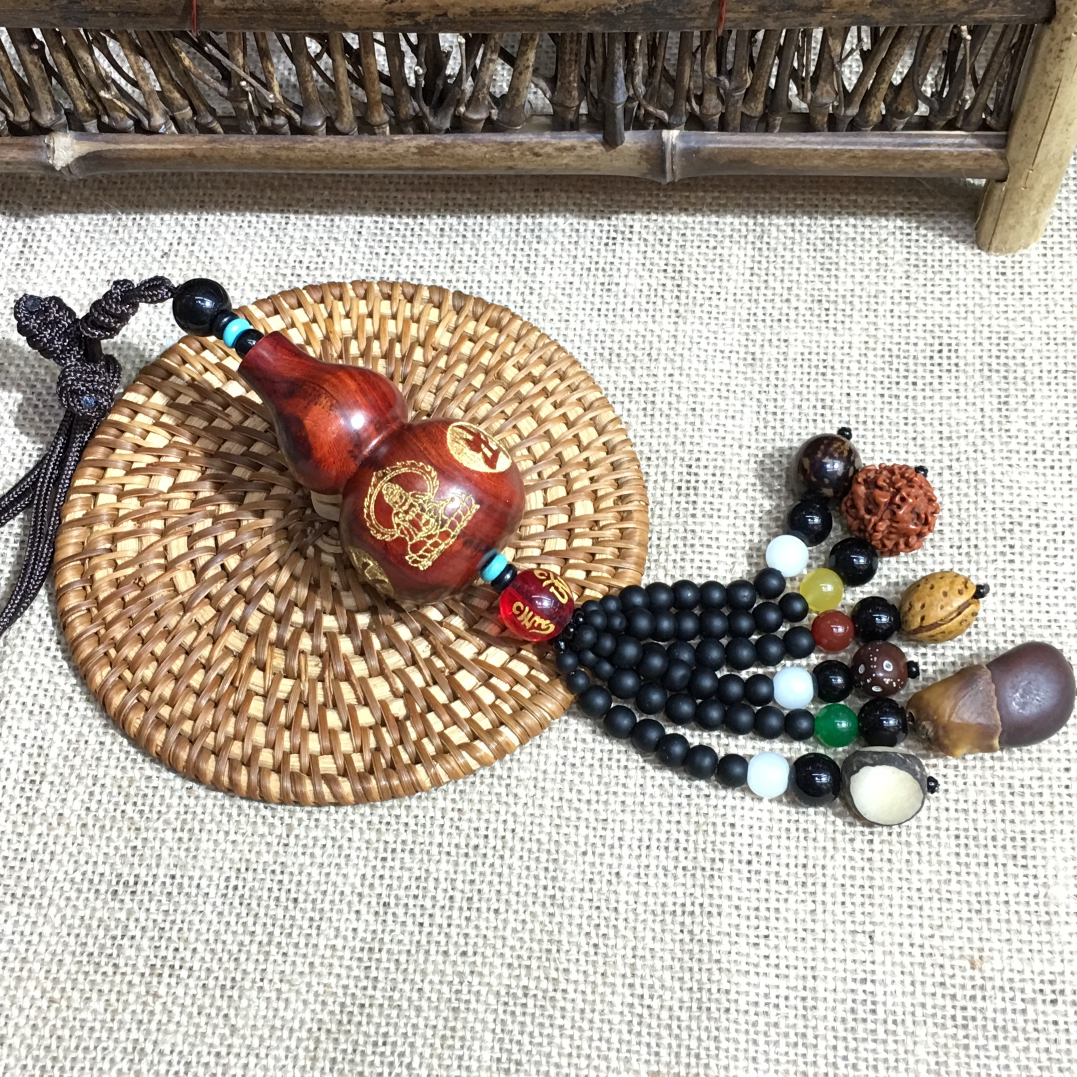 Colgante de calabaza de sándalo