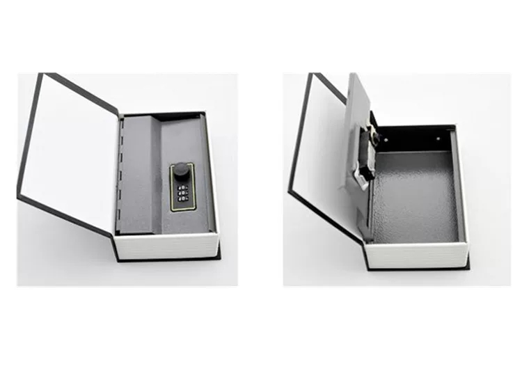 13407 Xinsheng Box Cabinet Creative Safe, Household Small Mini Safe, Hidden Book Password Money Box, Office Safe, anti-theft detail image 3