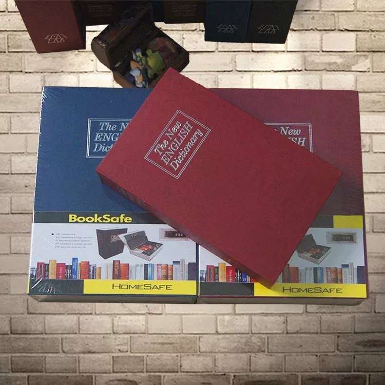 13407 Xinsheng Box Cabinet Creative Safe, Household Small Mini Safe, Hidden Book Password Money Box, Office Safe, anti-theft detail image 7