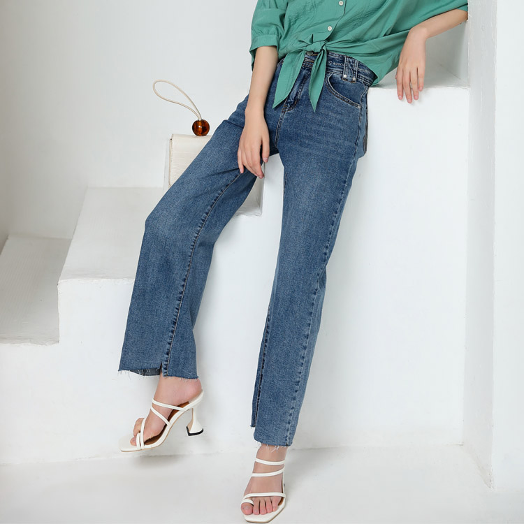 Jimmy Seio 2021 Summer New style flared jeans 1B2113007