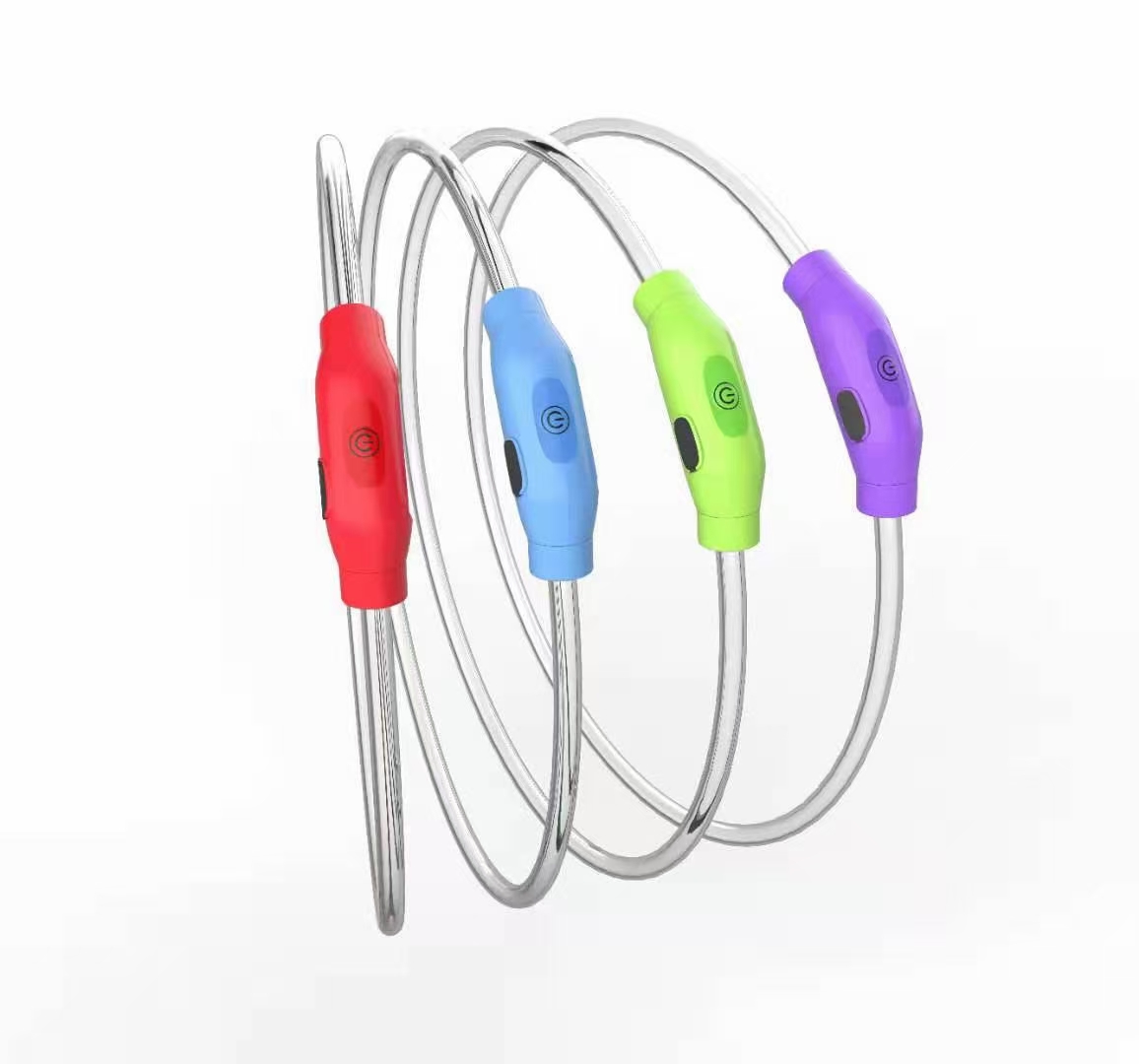 升级版导光条发光项圈⭕️ ，增加立体感
两边用螺帽旋转卡紧，方法快捷。
两边增加硅胶密封圈，防水。
双向导光，更亮！详情图10