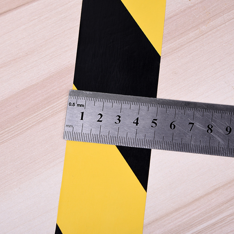 New custom PVC floor warning tape, floor warehouse workshop tape, zebra marking tape manufacturer wholesale Item Picture