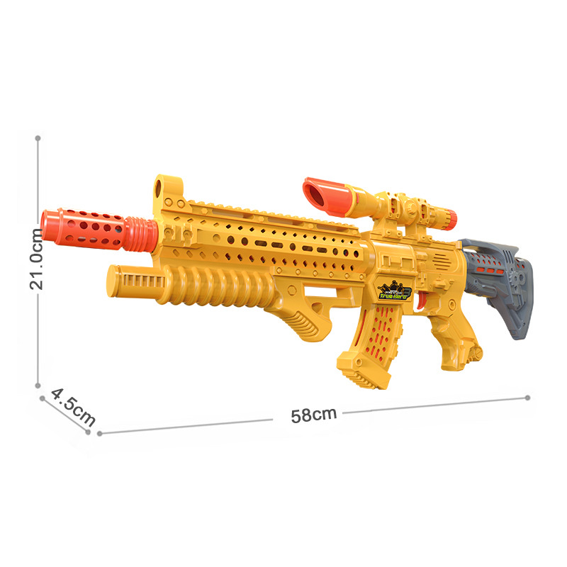 DF-41218声光枪语音枪突击枪星能冲击者儿童电动玩具枪细节图