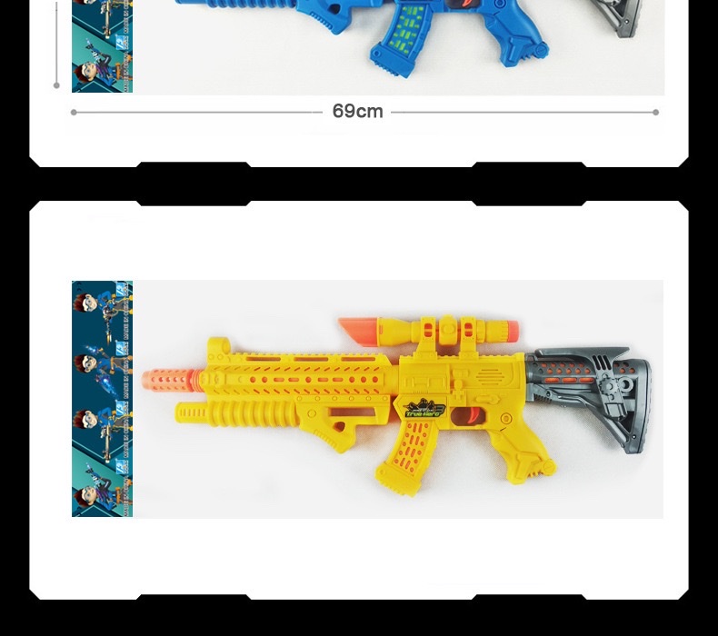 DF-41218声光枪语音枪突击枪星能冲击者儿童电动玩具枪详情图9