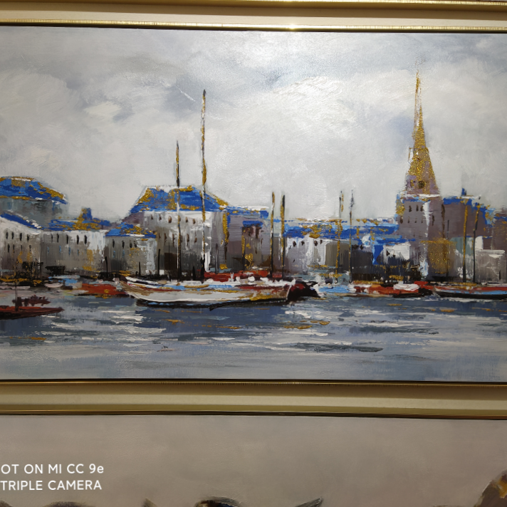 油画布底不带框