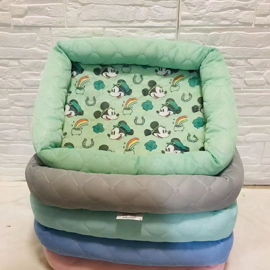 Pet baby nest, square design, hand touch cool feeling is the Gospel of summer pets!