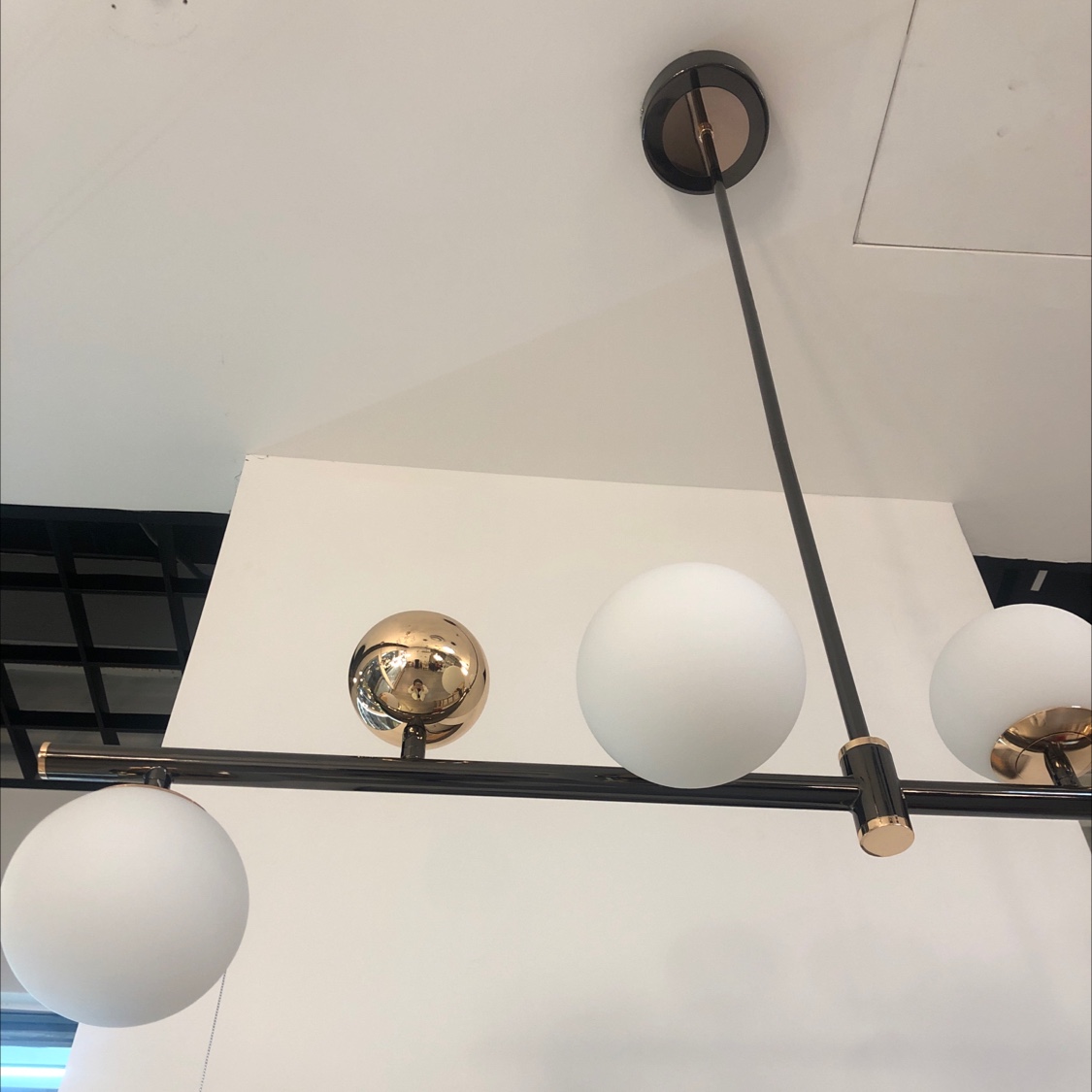 Modern and simple living room lamp, Nordic ceiling lamp, smart home package, bedroom lamp, dining ceiling details Picture