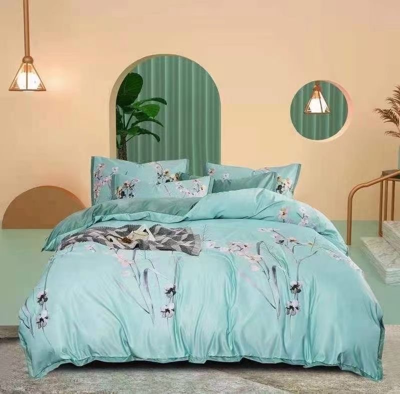 New Home Textile High Woven High Density Digital Printing Four-Piece Set Manufacturers Direct, Welcome To Buy 🌹🌹🌹 Specification drawing