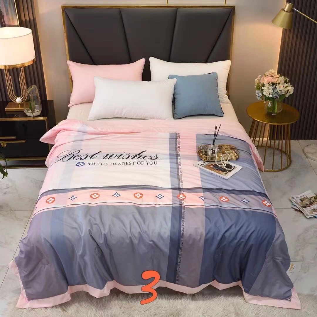 New Big Version Ice Silk Summer Quilt Air Conditioning Quilt Specification drawing