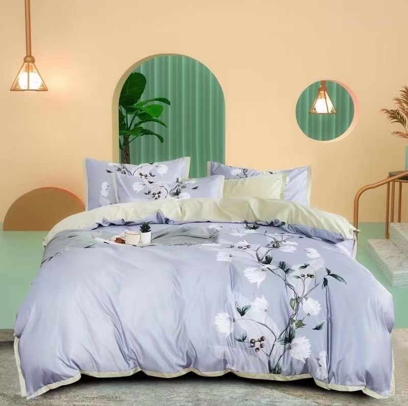 New Home Textile High Woven High Density Digital Printing Four-Piece Set Manufacturers Direct, Welcome To Buy 🌹🌹🌹 full figure