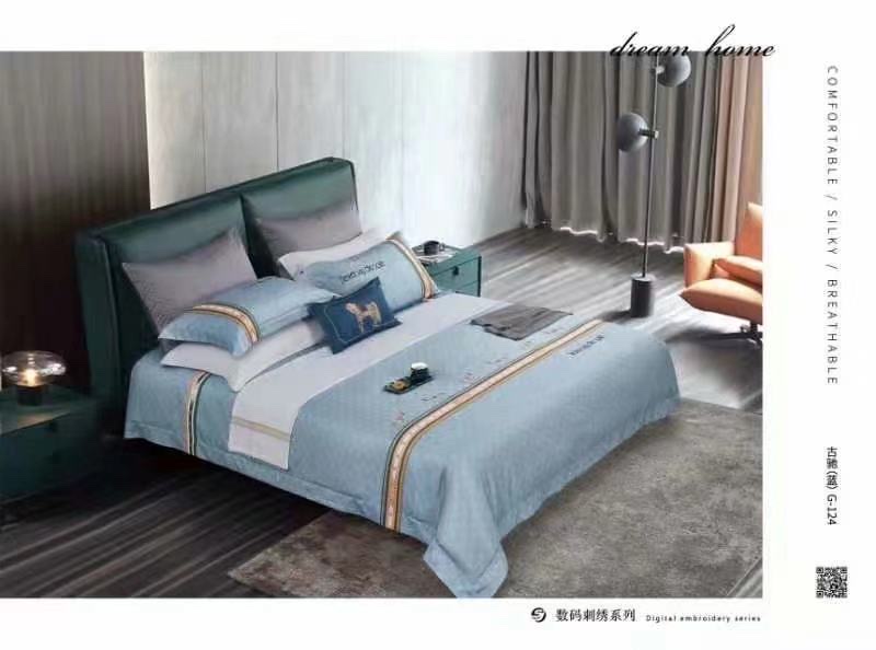 New Tencel Cotton Embroidery Four-Piece Set Application Scenario