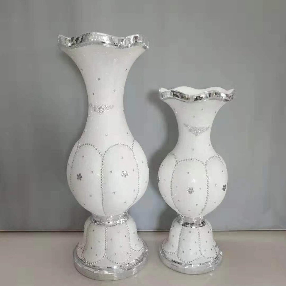 80CM氧化镁贴玻璃片撒钻花瓶