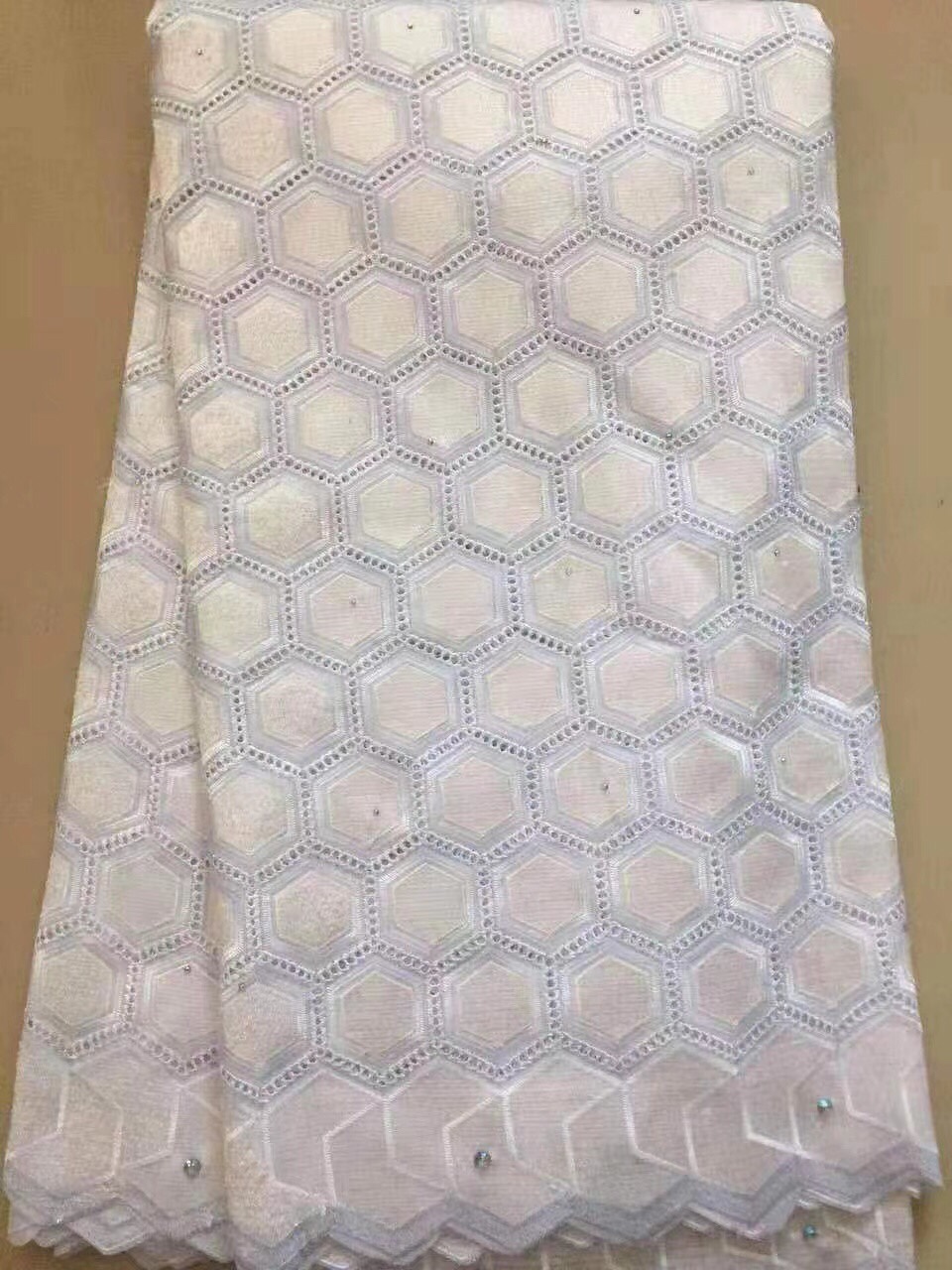 棉布刺绣满幅 7稍色可选 服装辅料细节图