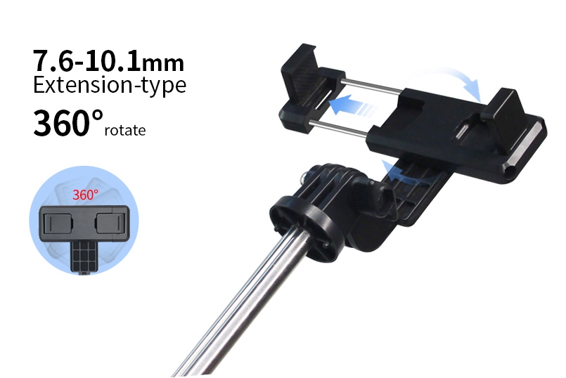 New Bluetooth selfie stick, mobile phone stand, tripod, selfie stick, camera stand, mobile phone live streaming stand, telescopic and folding selfie stick detail image 6