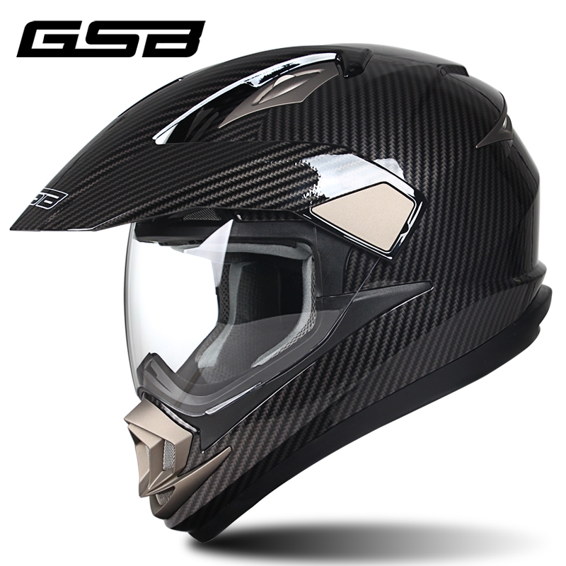 GSB Off-road helmet, electric vehicle rally helmet, men's and women's winter anti-fog motorcycle safety cover, personalized for all four seasons details Picture