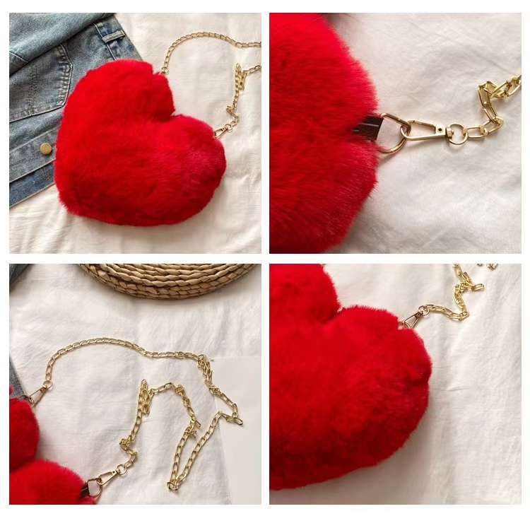 毛绒/爱心包/链条包细节图