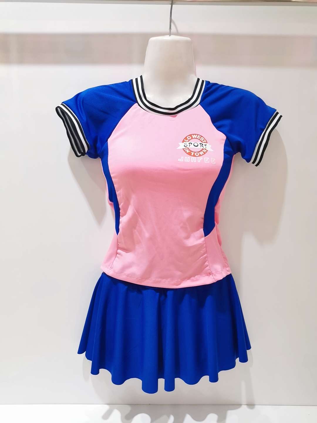 少女款泳衣大号女孩女童游泳衣运动详情1