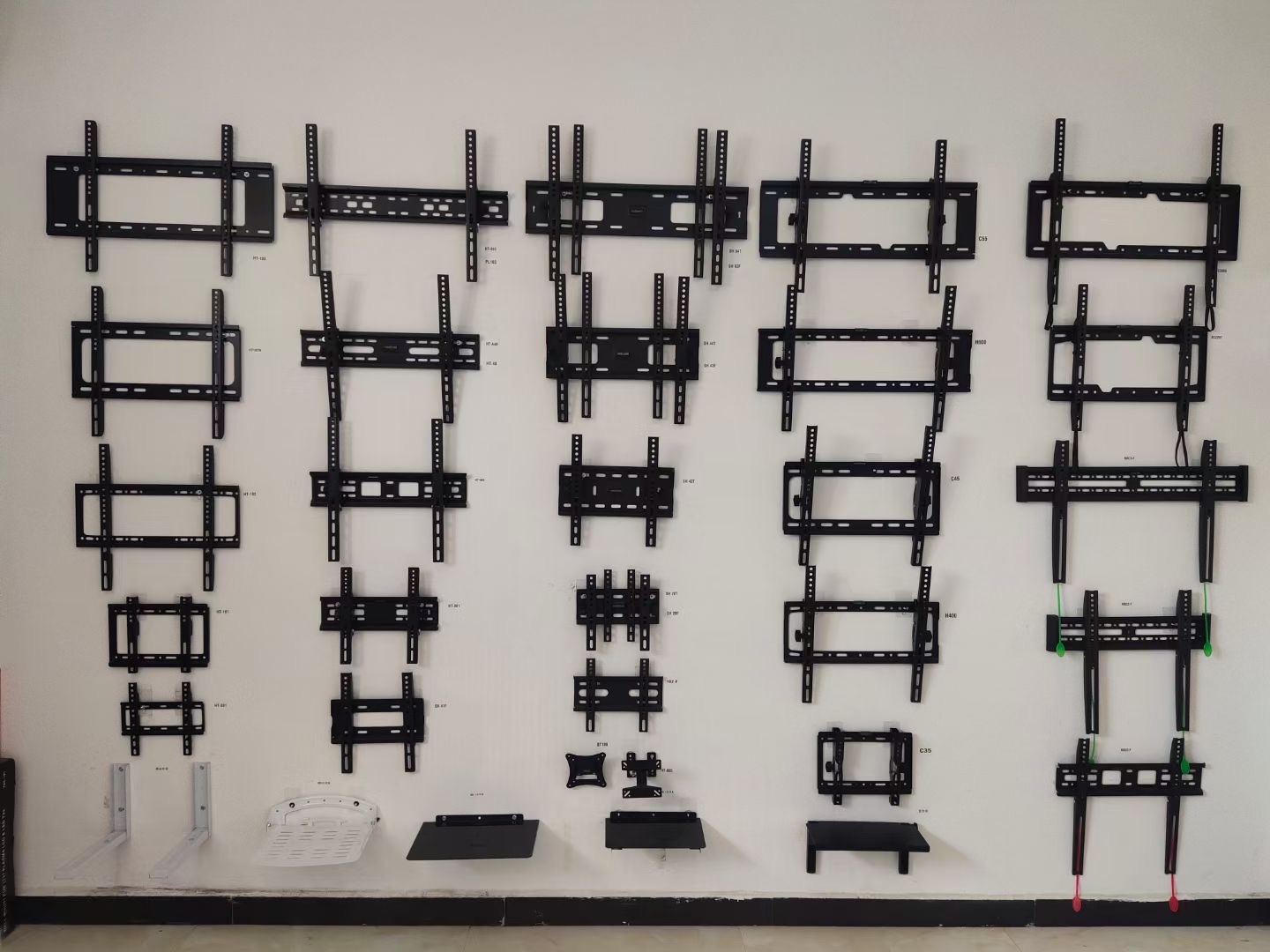 电视机挂架电视挂架墙壁固定挂架可调节挂架通用一体挂架详情图8