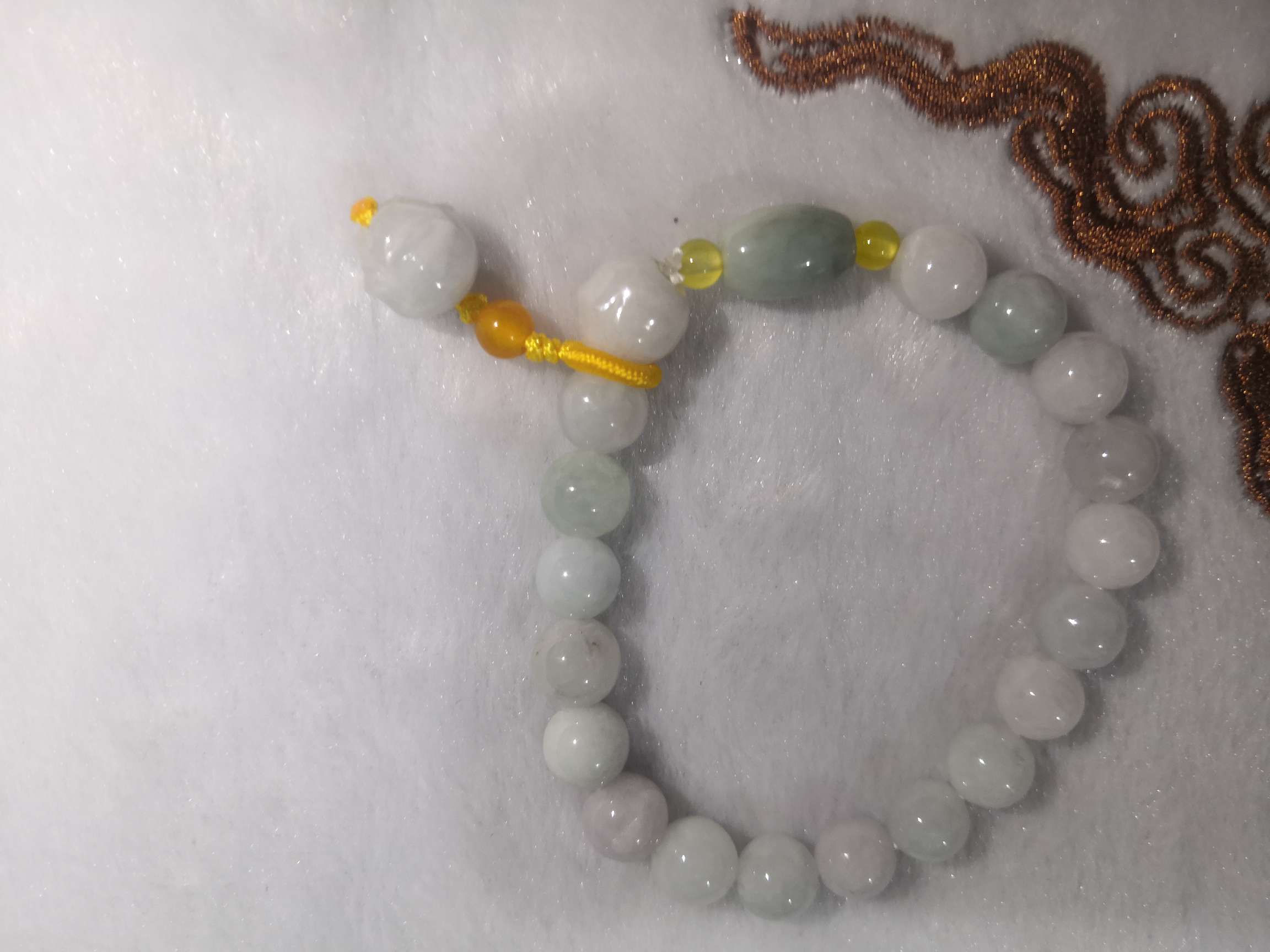 天然翡翠紫罗兰玛瑙手镯手链手串首饰本命年散珠串详情图2