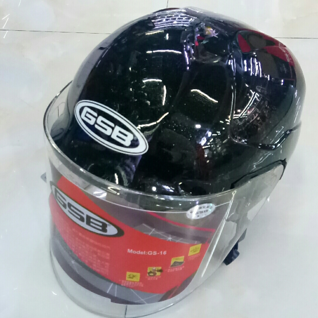 摩托车电动车通用头盔安全头盔防水透气半盔图