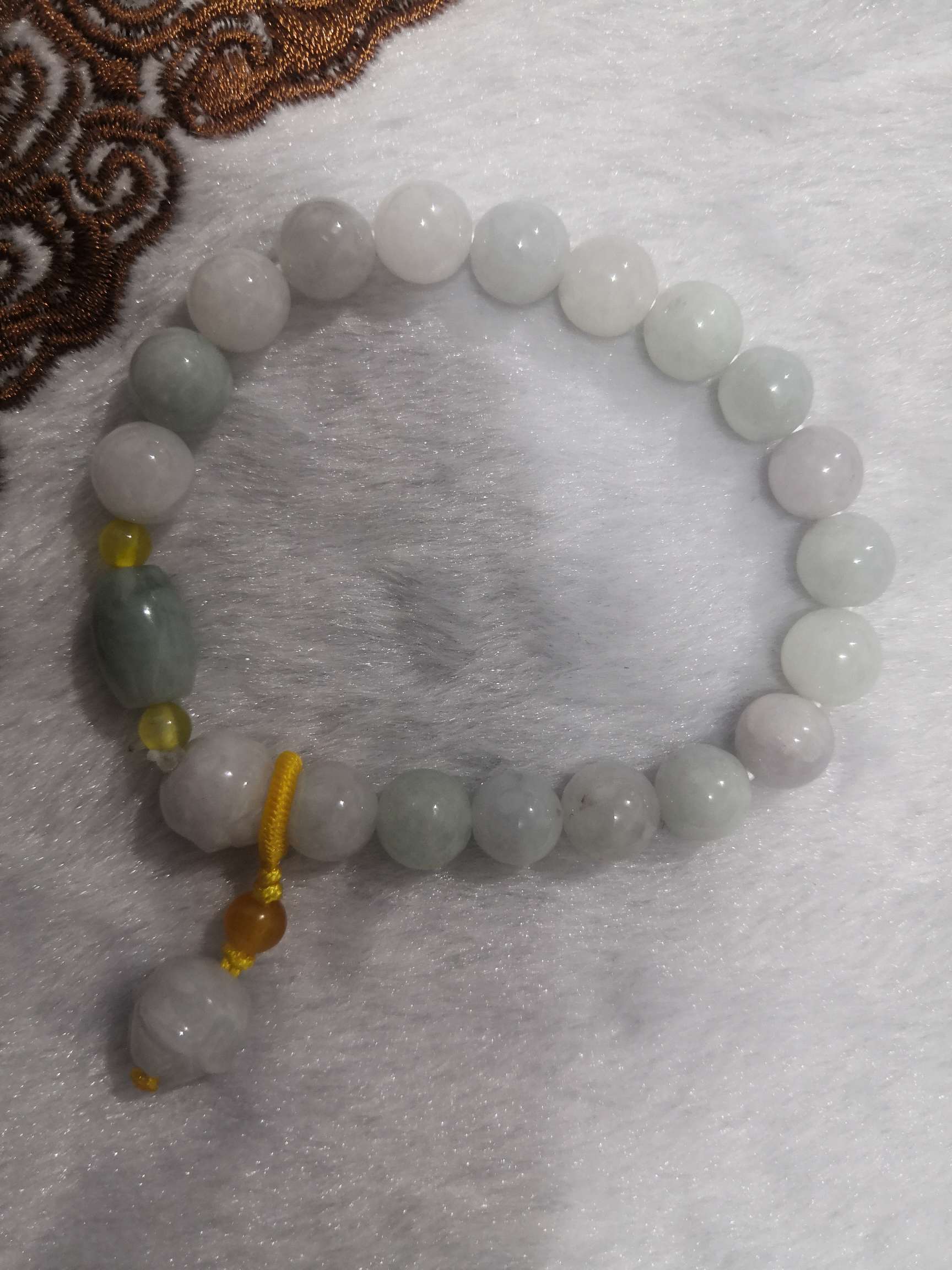 天然翡翠紫罗兰玛瑙手镯手链手串首饰本命年散珠串详情图4