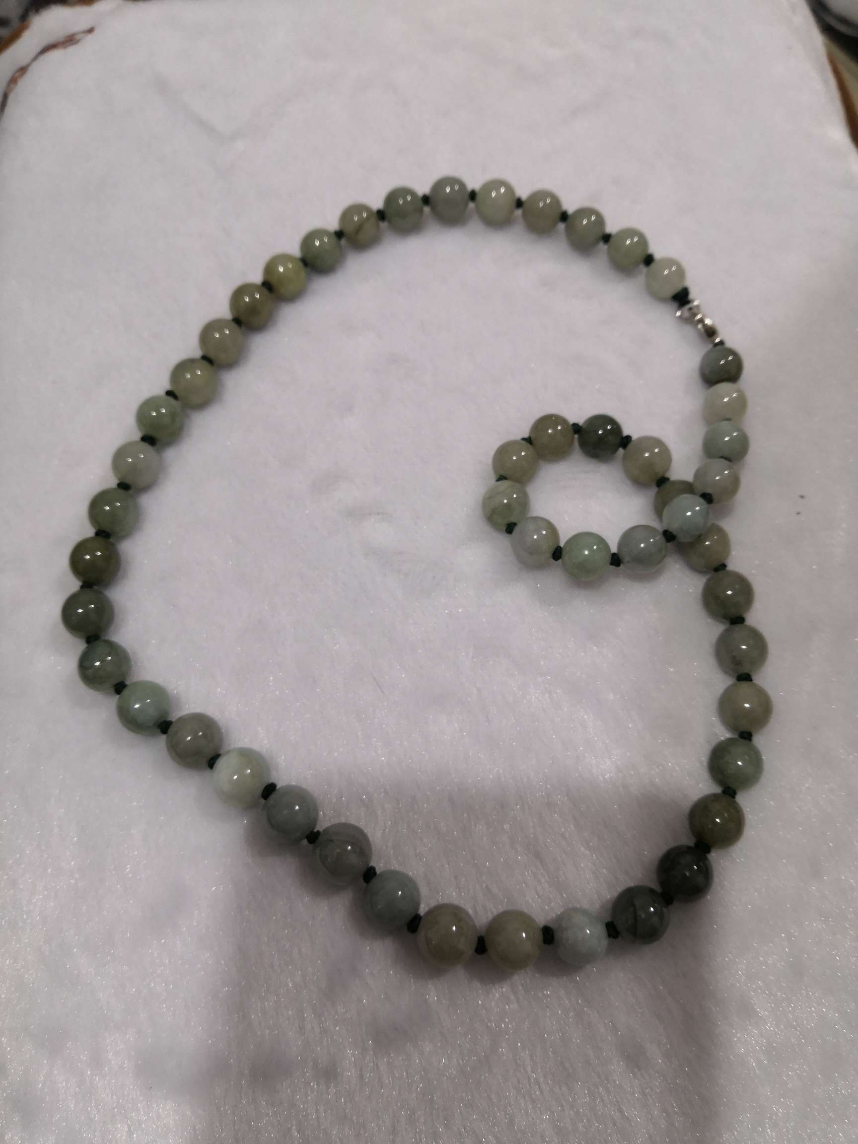 天然翡翠冰种翡翠珠子天然玉石a货男女款礼物详情图1