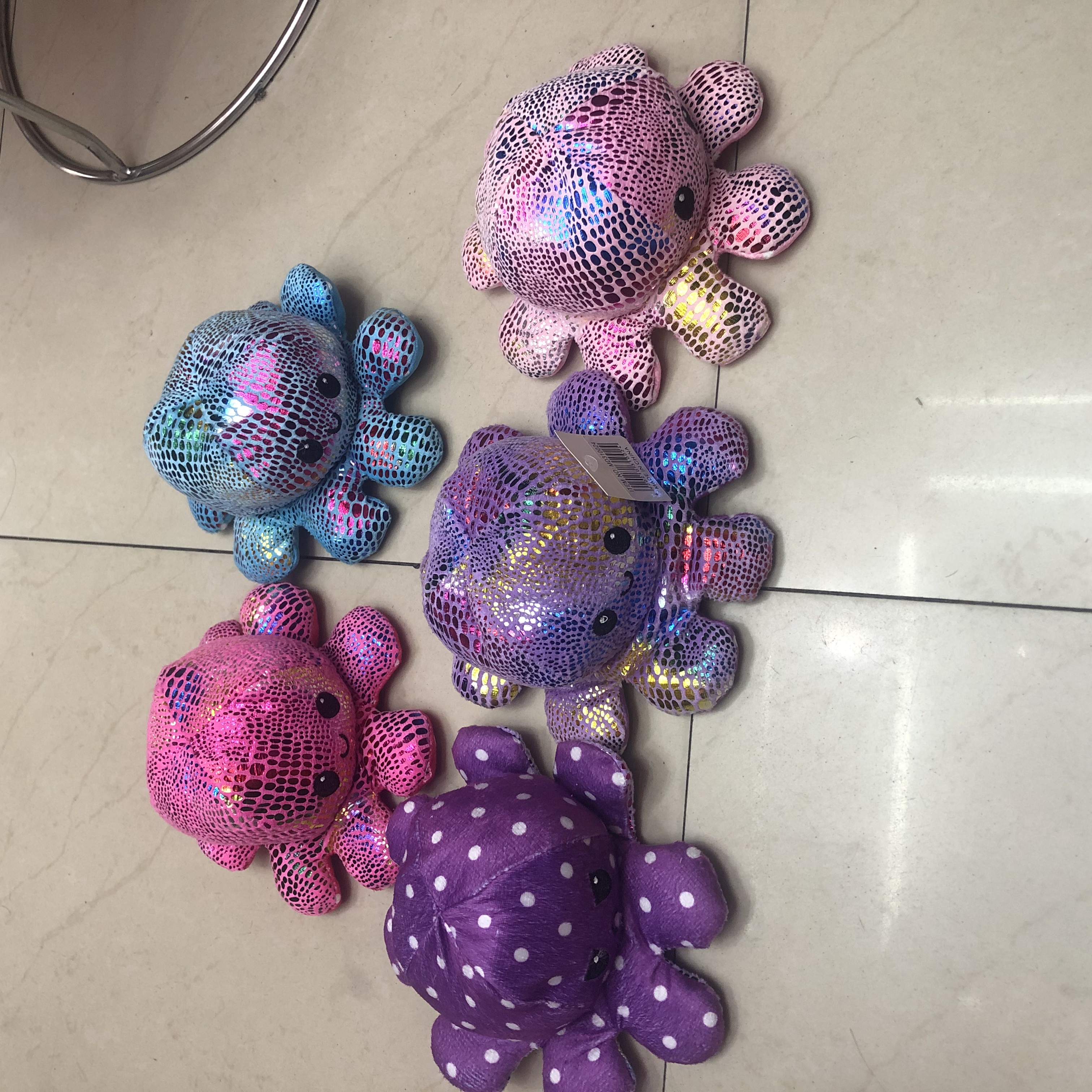 Plush toy flip werewolf, flip unicorn, flip octopus, flip kitten, flip octopus, flip astronaut toy figurine detail image 5