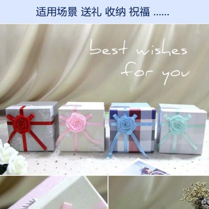Tianxiang Craft Gift Box, creative square hand-held apple box, single box, ribbon bow, gift box, packaging box, paper box, gift box full figure