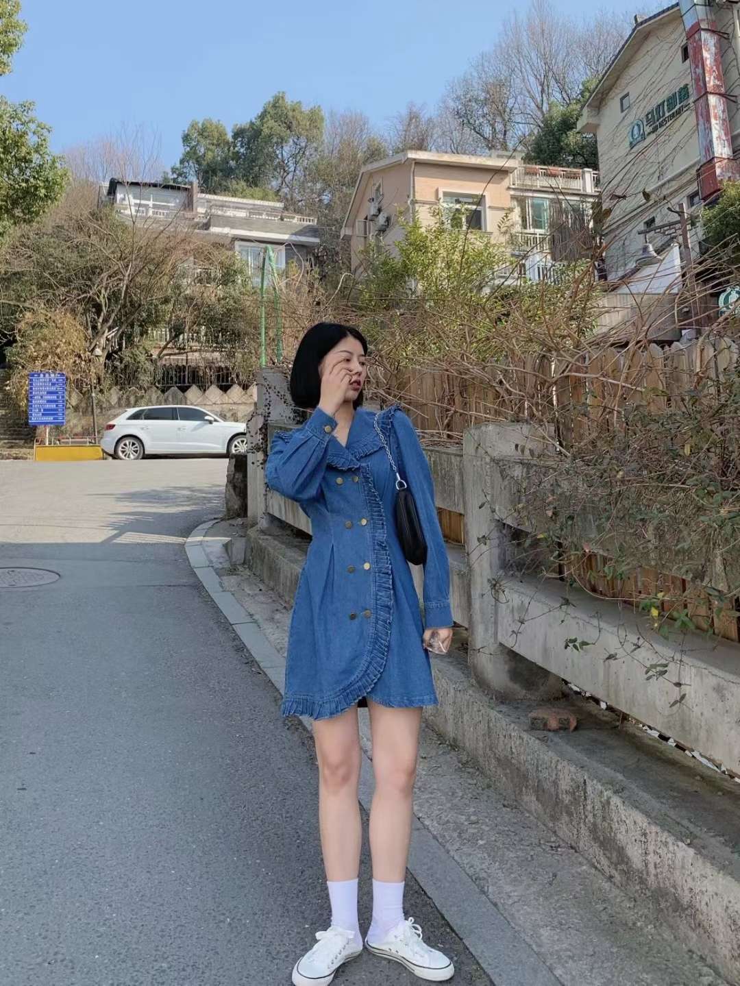 Denim dress Item Picture