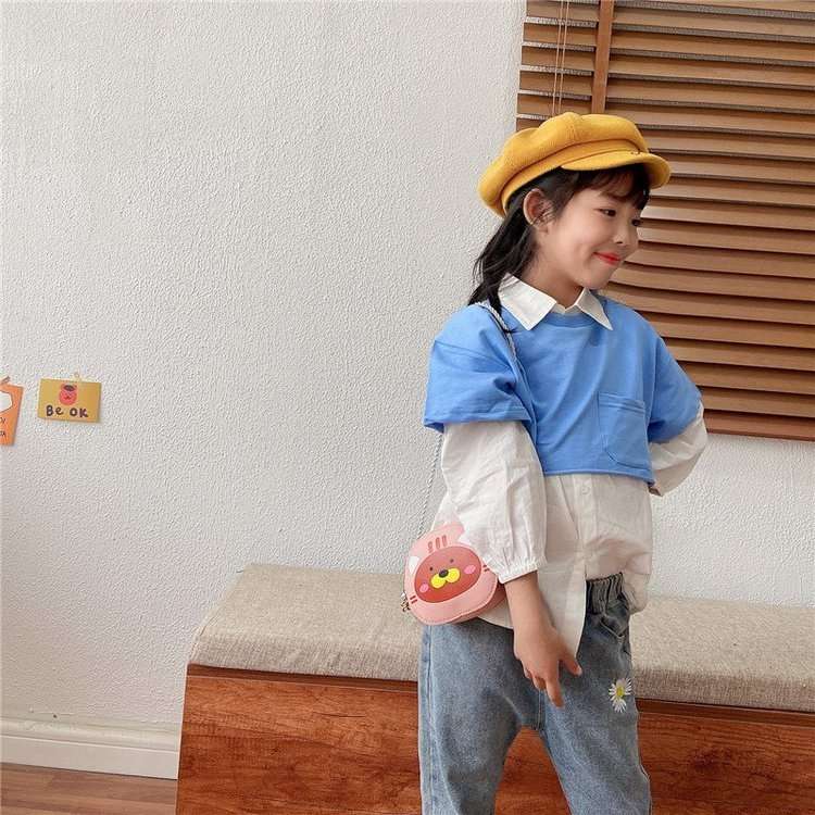 儿童包包单肩斜挎包可爱时尚百搭女童配饰包零钱包韩版洋气小包包详情图1