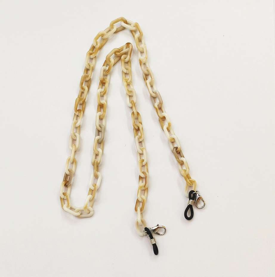 Rose Angel, Amazon cross-border mask chain, eyeglass chain, European and American necklace, acrylic resin mask chain manufacturer in stock Specification image