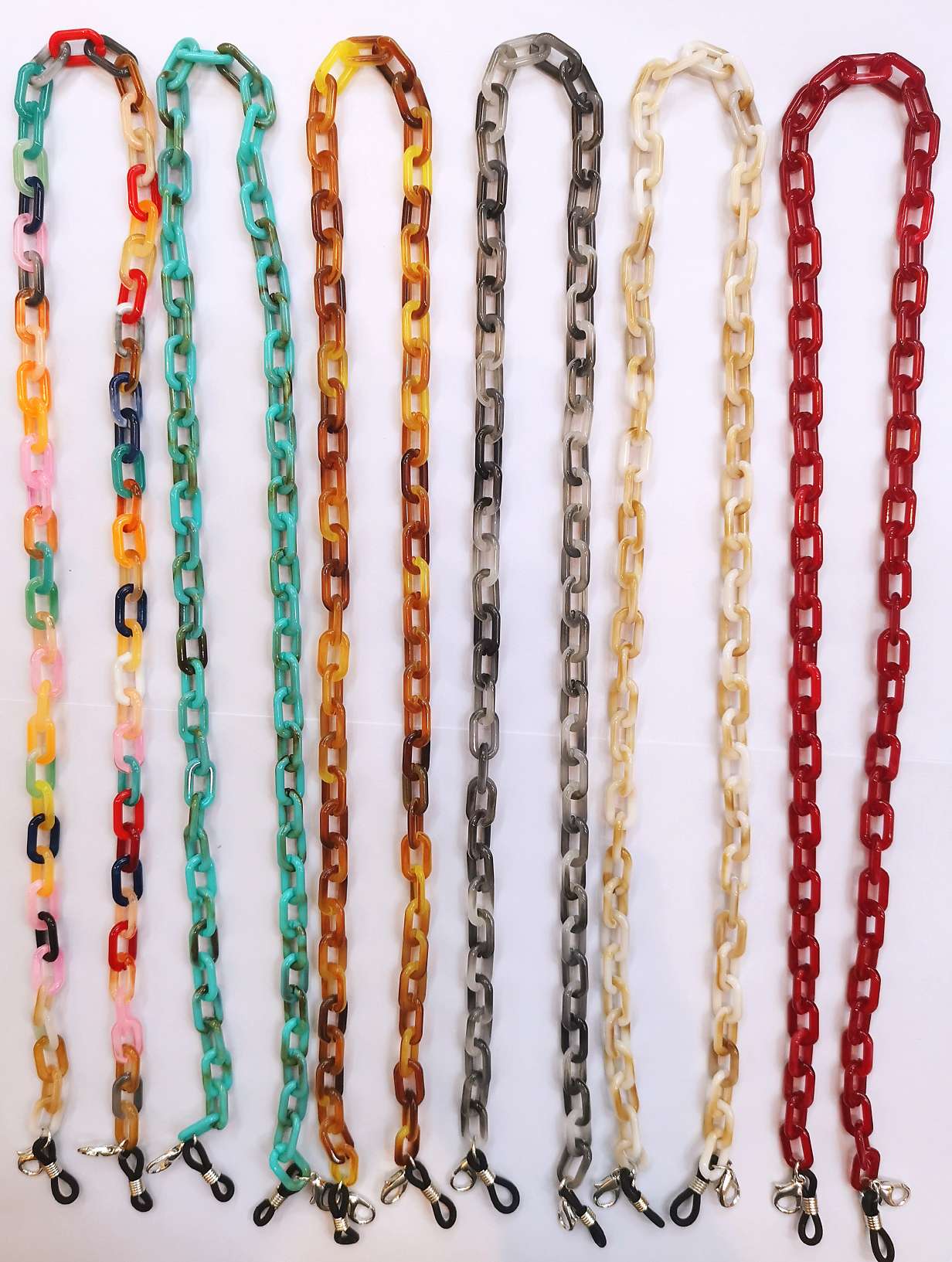 Rose Angel, Amazon cross-border mask chain, eyeglass chain, European and American necklace, acrylic resin mask chain manufacturer in stock detail image 7