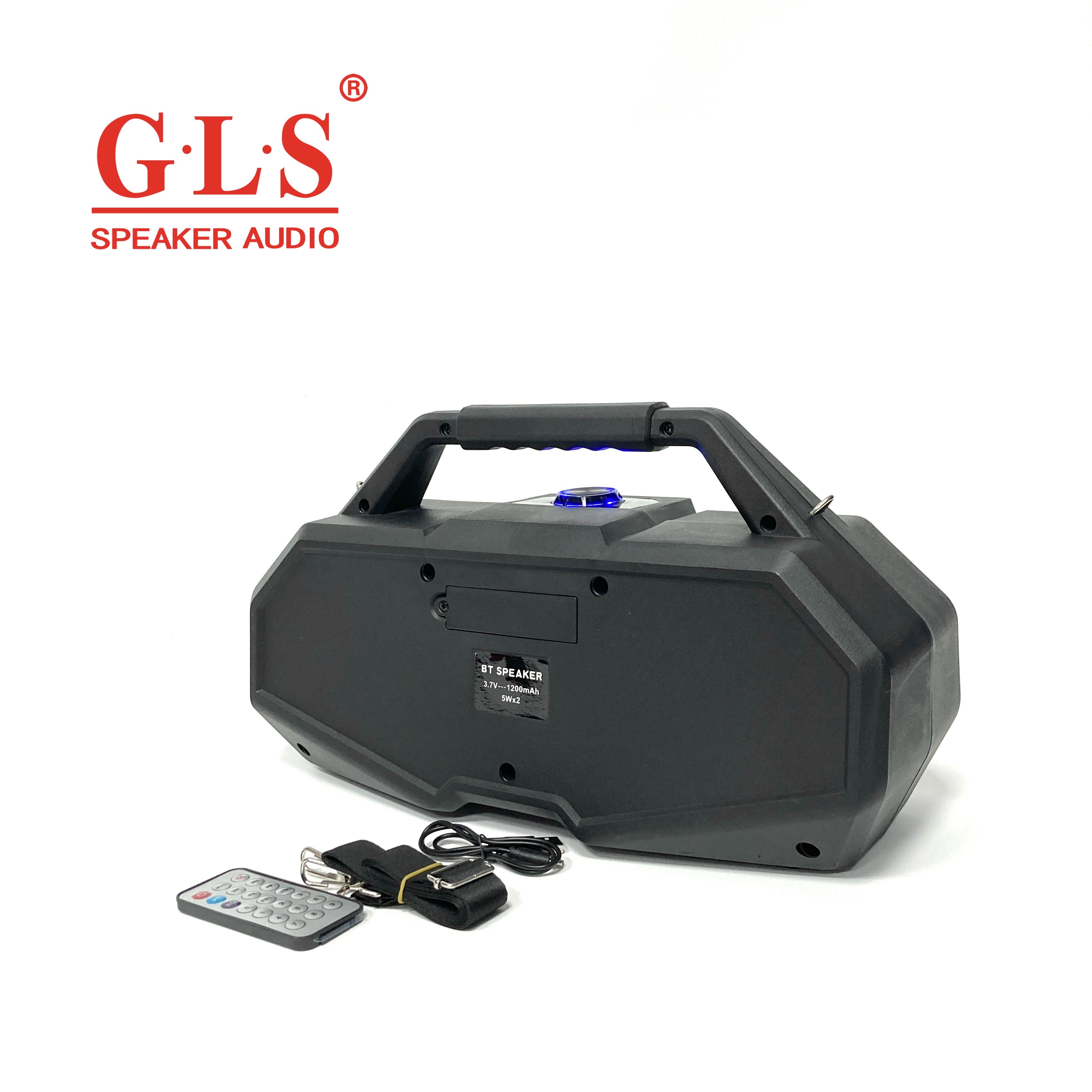 ZQS-4216新款大功率广场舞遥控收音机手提便携式背带蓝牙音箱详情图6