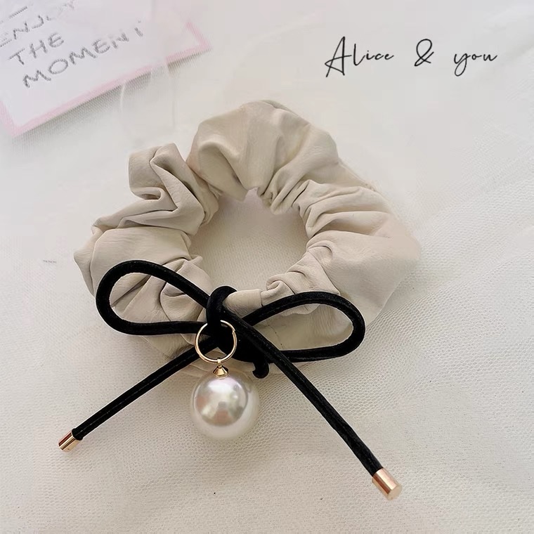 2021 New Hair Rope Head Rope Simple Temperament Summer Network Red Ins Wind Elastic Band Female Hair Summer Scrunchie Summer Network Red Ins Wind Elastic Band Female Hair Summer Scrunchie Specification drawing