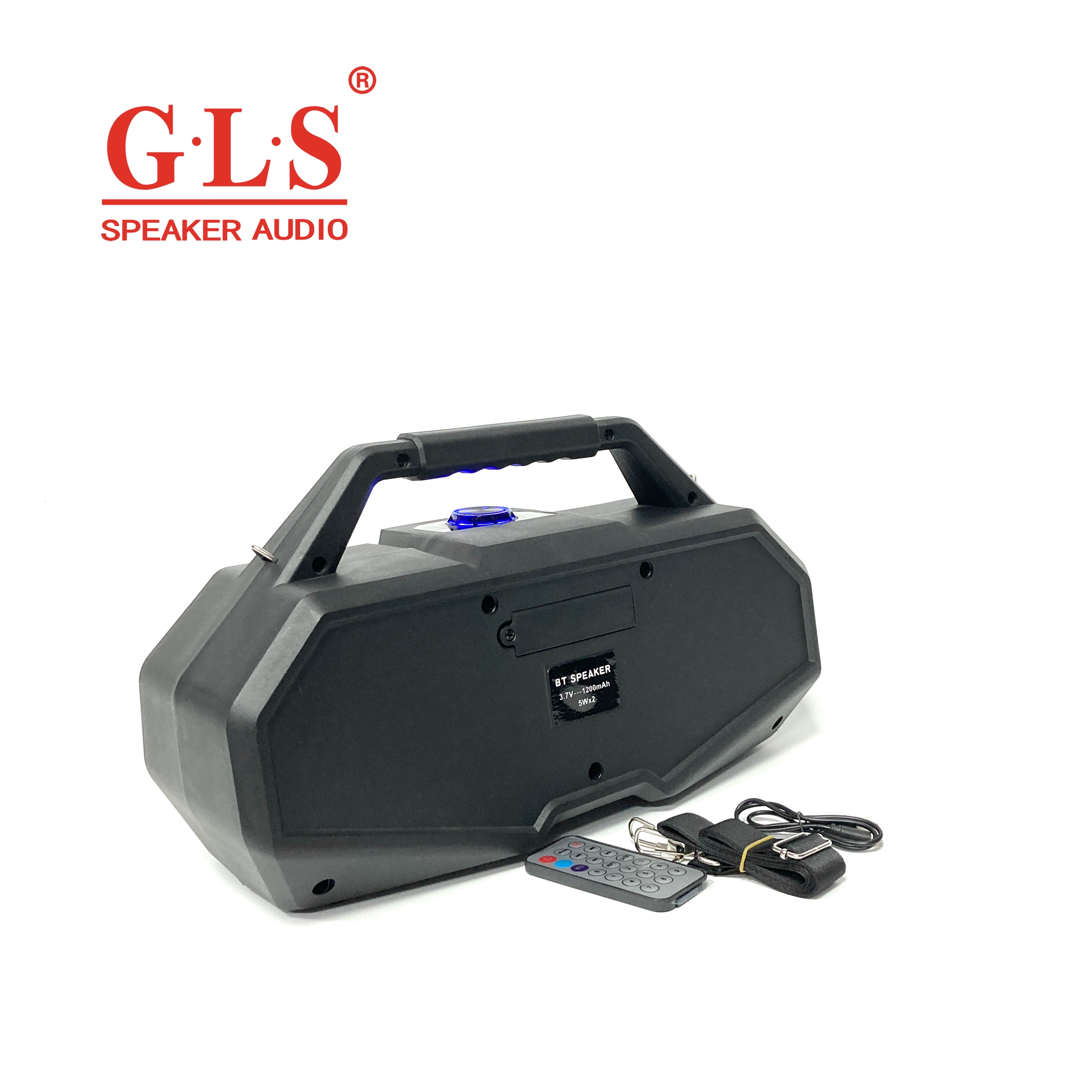 ZQS-4216新款大功率广场舞遥控收音机手提便携式背带蓝牙音箱详情图7