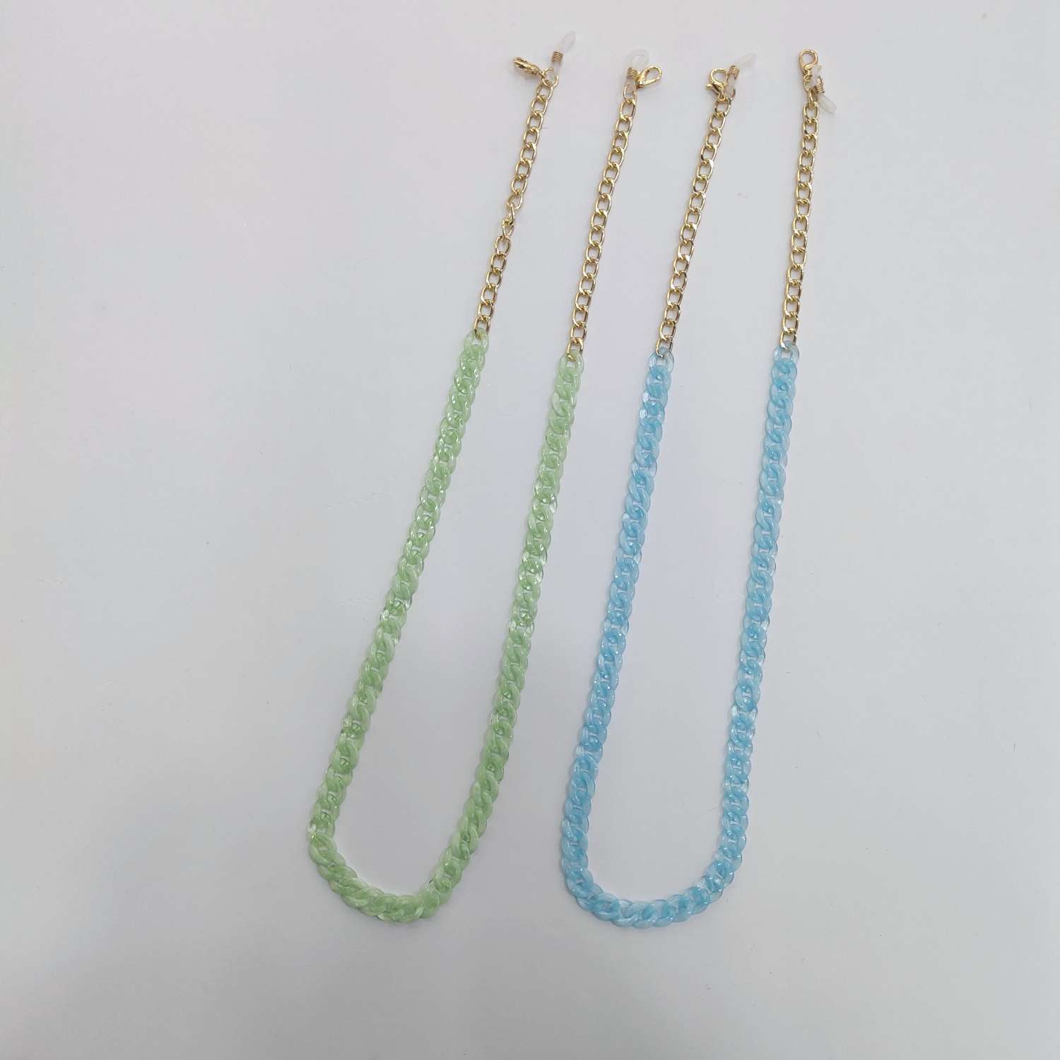 Flat resin eyeglass chains, hair clips, hair accessories, hair clips and hairpins, hair accessories, hair clips and hairpins pendants details Picture