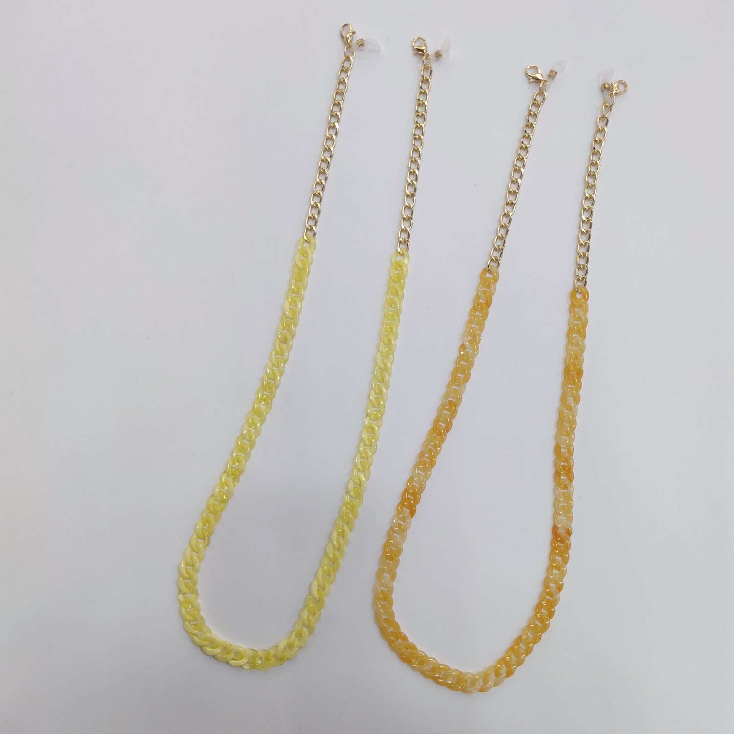 Flat resin eyeglass chains, hair clips, hair accessories, hair clips and hairpins, hair accessories, hair clips and hairpins pendants Specification image