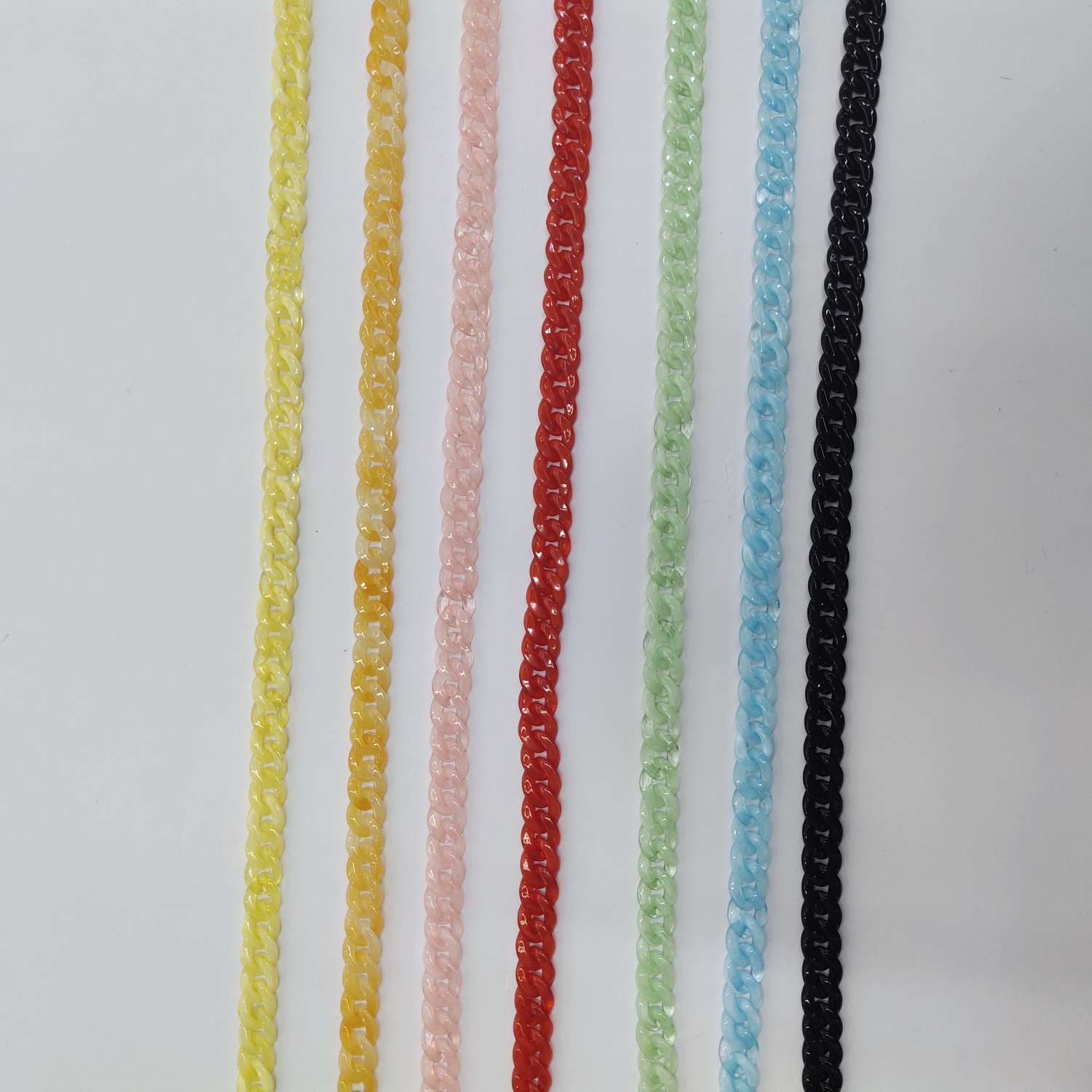 Flat resin eyeglass chains, hair clips, hair accessories, hair clips and hairpins, hair accessories, hair clips and hairpins pendants Item Picture