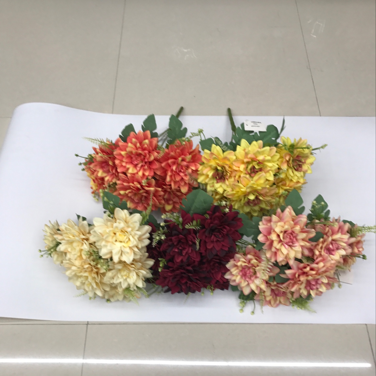 Mingjun Flower Shop 104016B Artificial Flower Bouquets, artificial plants, artificial green plants, flower arrangements, Decorative silk flowers, Plastic Flowers 111 details Picture