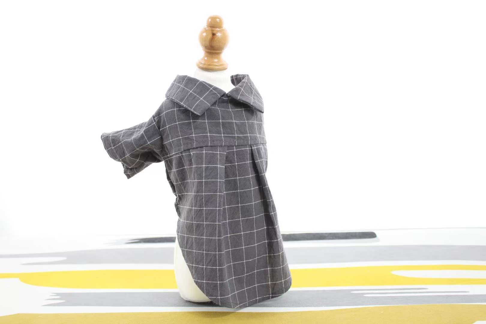 宠物用品，夏季来临我们的爱宠们也需要换新装啦！格子衬衫不可缺少的衣服！详情图13