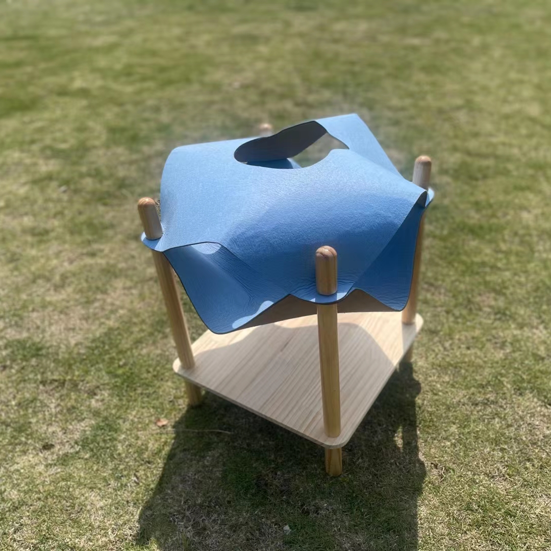宠物用品，毛毡狗窝，New。多色可选
46*46*57