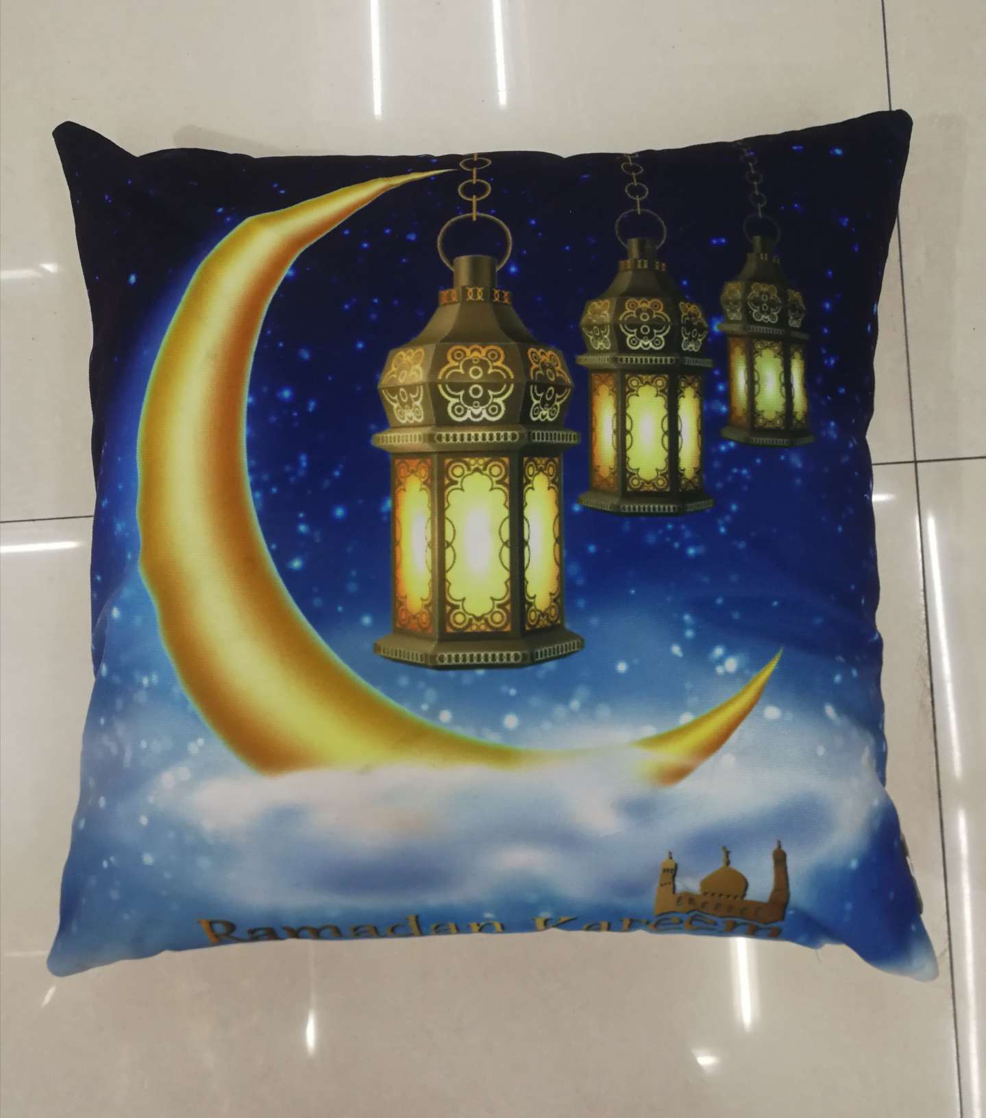 Customized Zaiyue Christmas cartoon throw pillow, cushion, backrest and square pillowcase based on your provided image Specification image