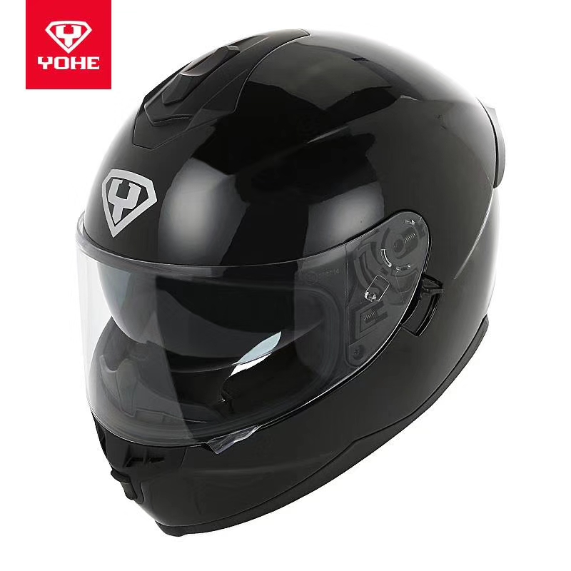 永恒摩托车安全头盔全覆式双镜片跑盔防水透气轻便舒适详情图2