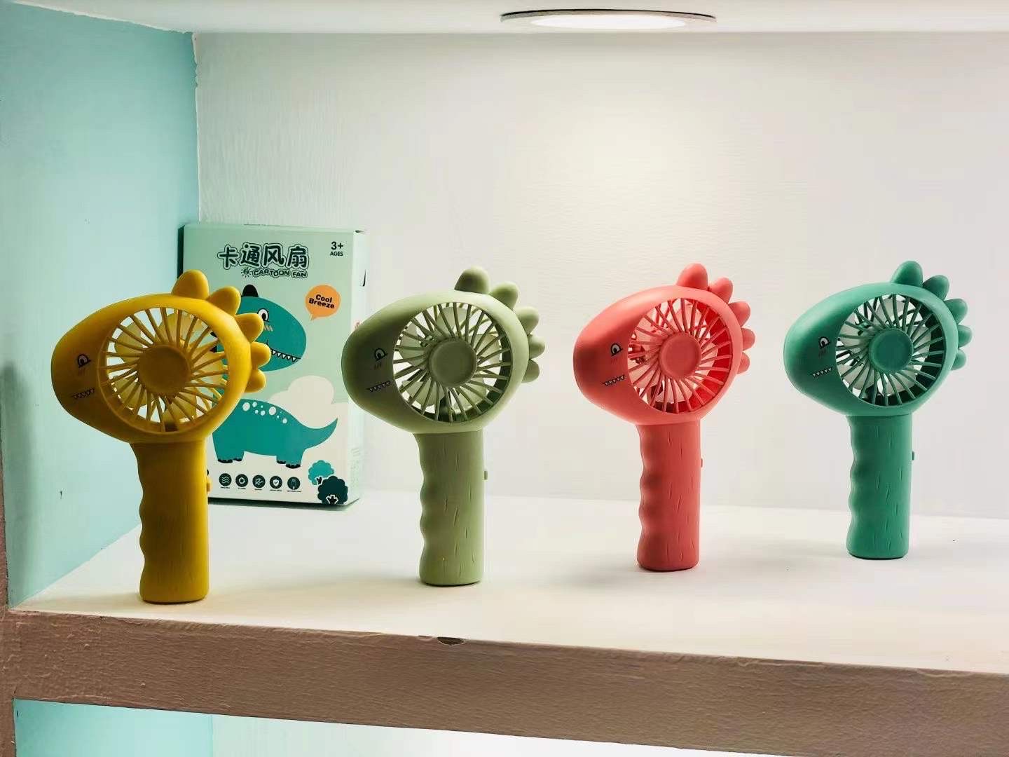Usb Charging Desktop Mini Fan Specification drawing