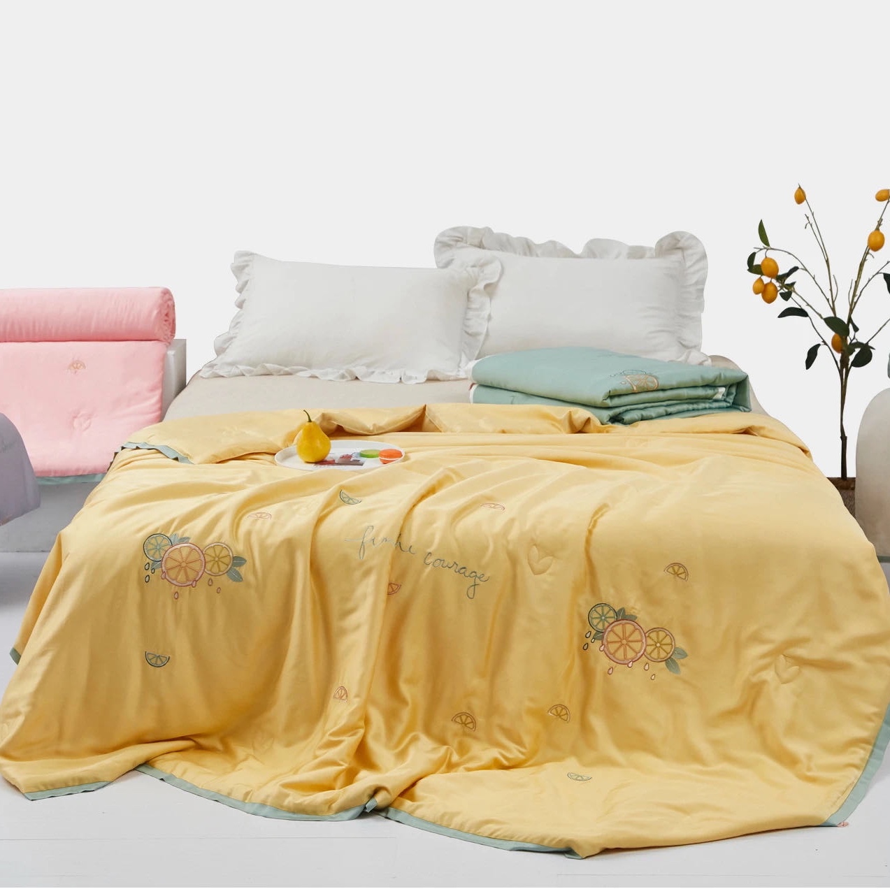 Yuxiang Ning Xiaobai VC Lemon Summer Quilt