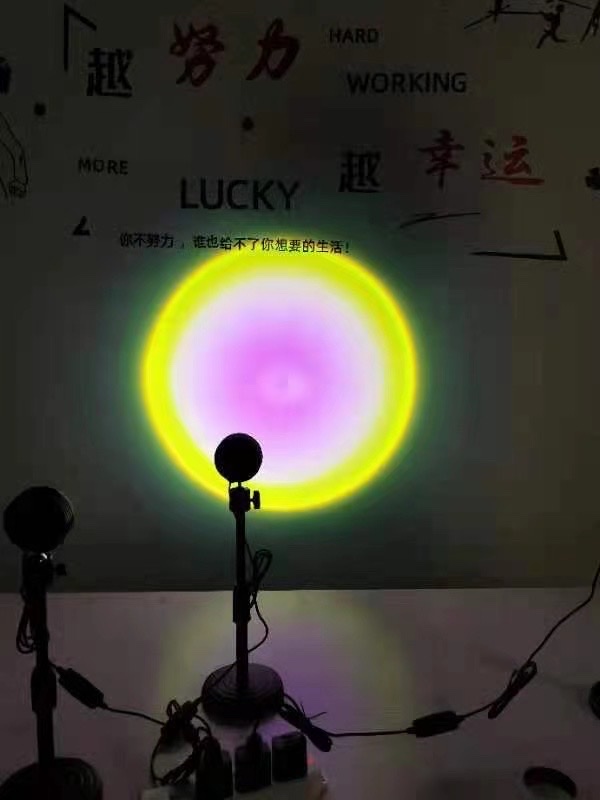 Sunset Light Usb Desktop Floor Night Light Item Picture