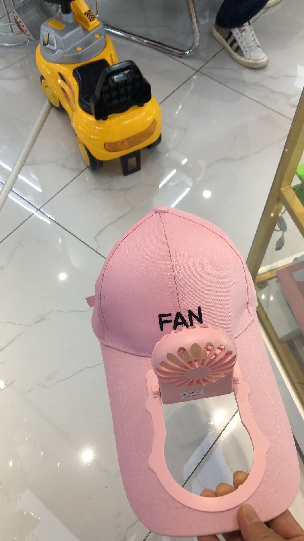 Usb Charging Hat Fan details Picture