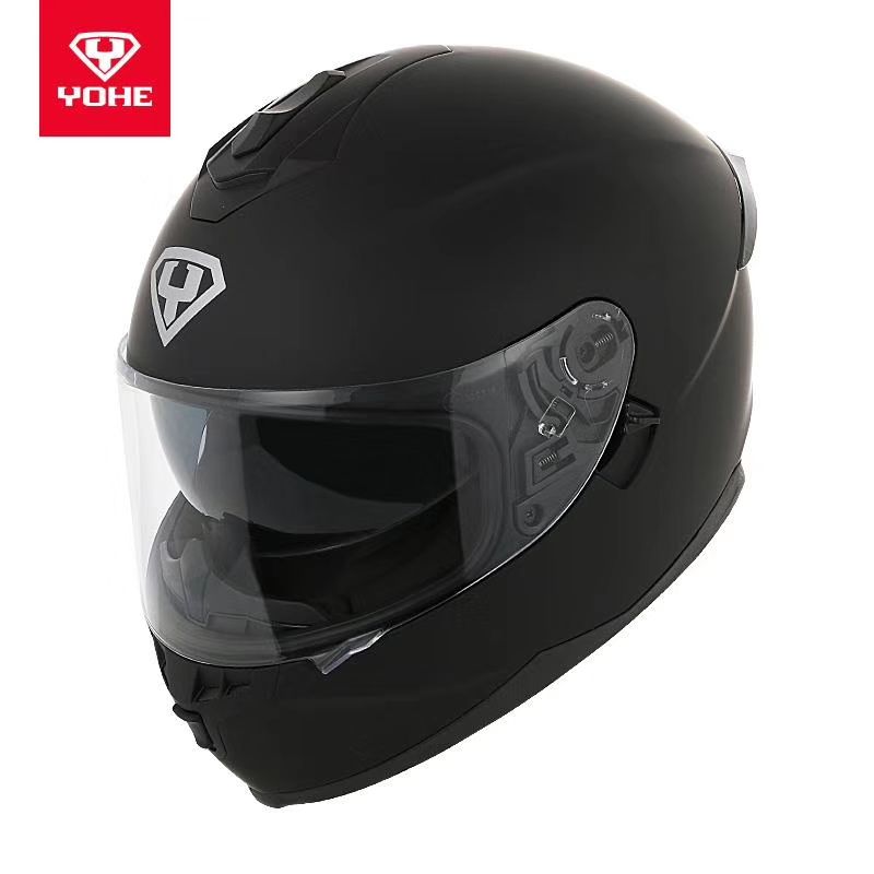 永恒摩托车安全头盔全覆式双镜片跑盔防水透气轻便舒适详情图1
