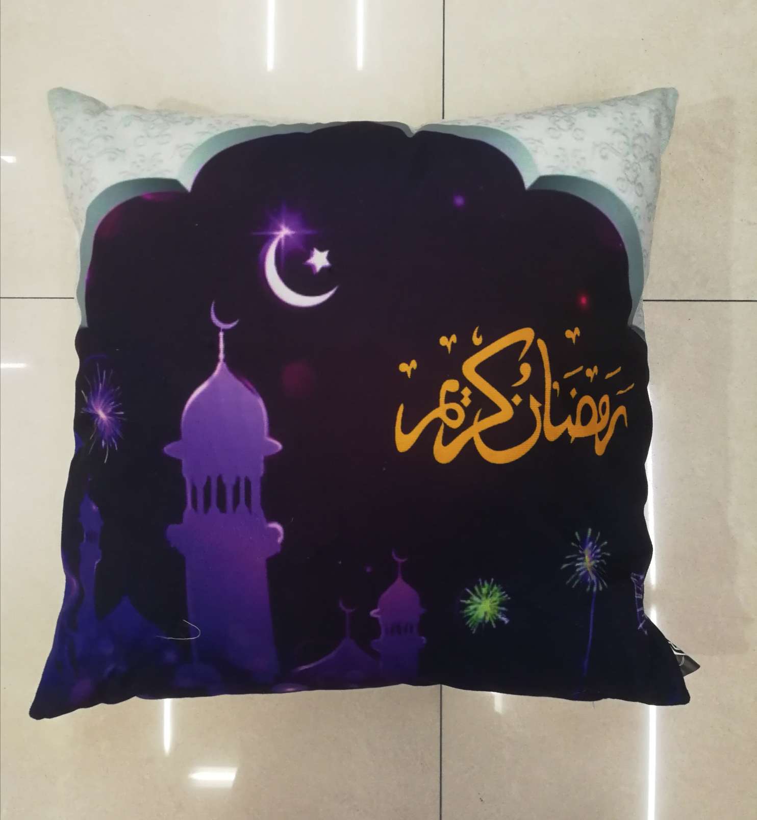 Customized Zaiyue Christmas cartoon throw pillow, cushion, backrest and square pillowcase based on your provided image detail image 3