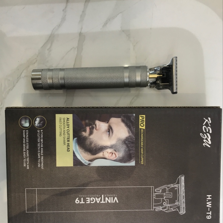 充电油头理发器电推剪发型师雕刻金属USB座充理发器